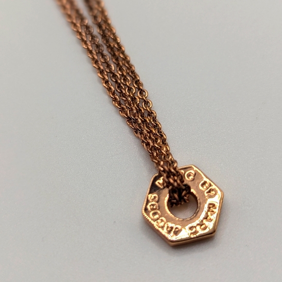 Marc by Marc Jacobs rose gold coloured necklace - Picture 1 of 6